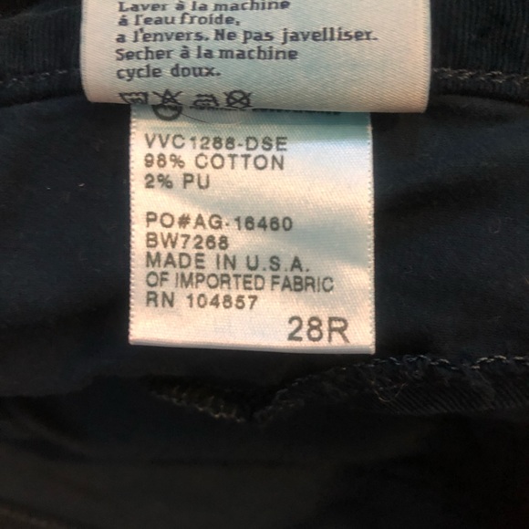 AG Adriano Goldschmied Super Skinny Cord Pants stretchy size 28 - Picture 7 of 8